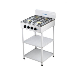 Nasco 4 Burner Gas Stove Gold Cap Nasgs K4css S