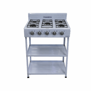 Nasco 5 Burner Gas Stove Nasgs K5bw S in Ghana